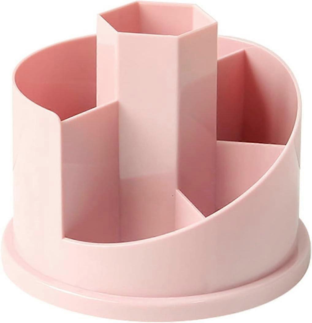 360-degree multifunctional rotating round pen holder, suitable for study, bedroom, office