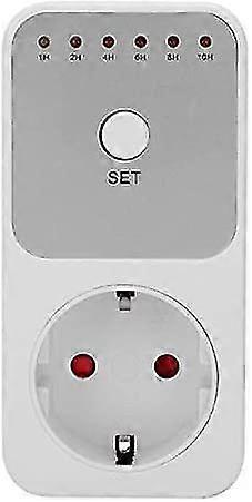 Timer Power Socket Switch, Plug-in Countdown Timer Switch Controller 6 Types Countdown Timer With 1-10 Hours, Eu 220v