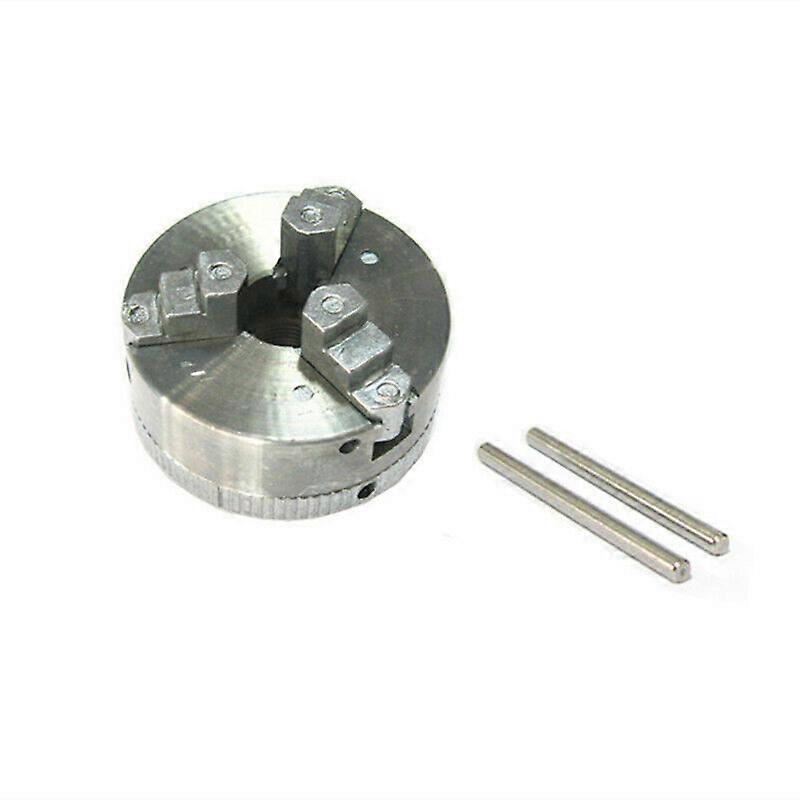 3 Jaw Lathe Chuck Self Centering Grinding Milling Machine CNC Lathe Chuck (silver)(1pcs)