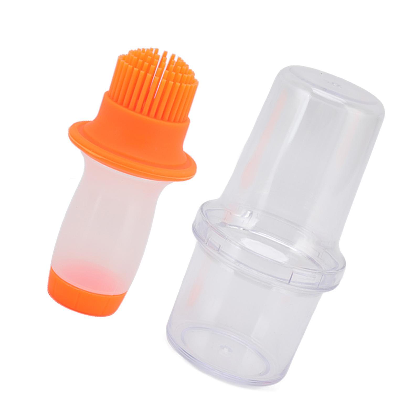 Oliedispenserflaske 60 ml silikone klemme af fødevarekvalitet børste jævnt varmeisolering Madoliedispenser 1