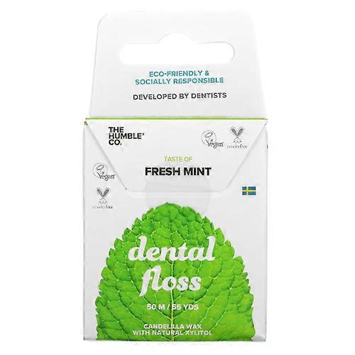 The Humble Co Dental Floss Fresh Mint ,55 Yds