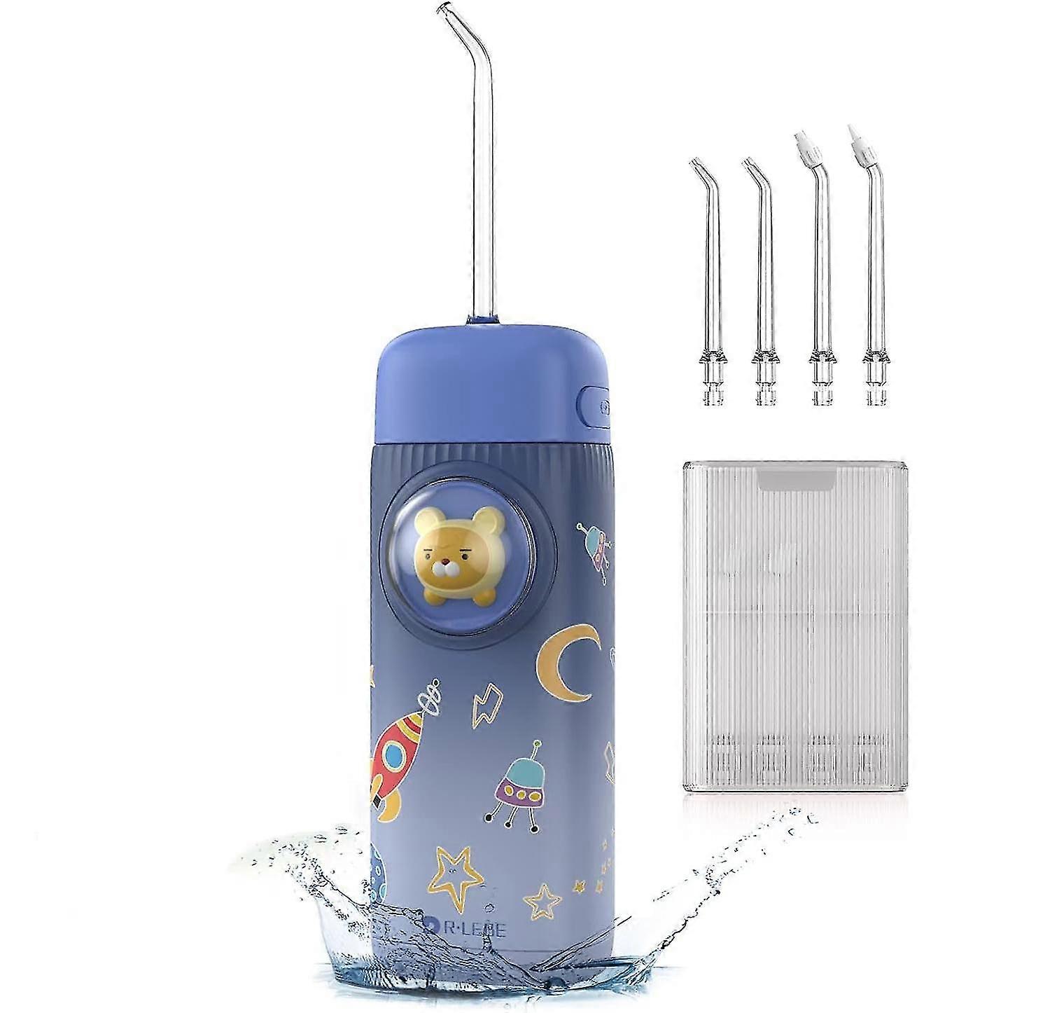 Hydropulseur pour enfants avec 4 embouts et 2 modes