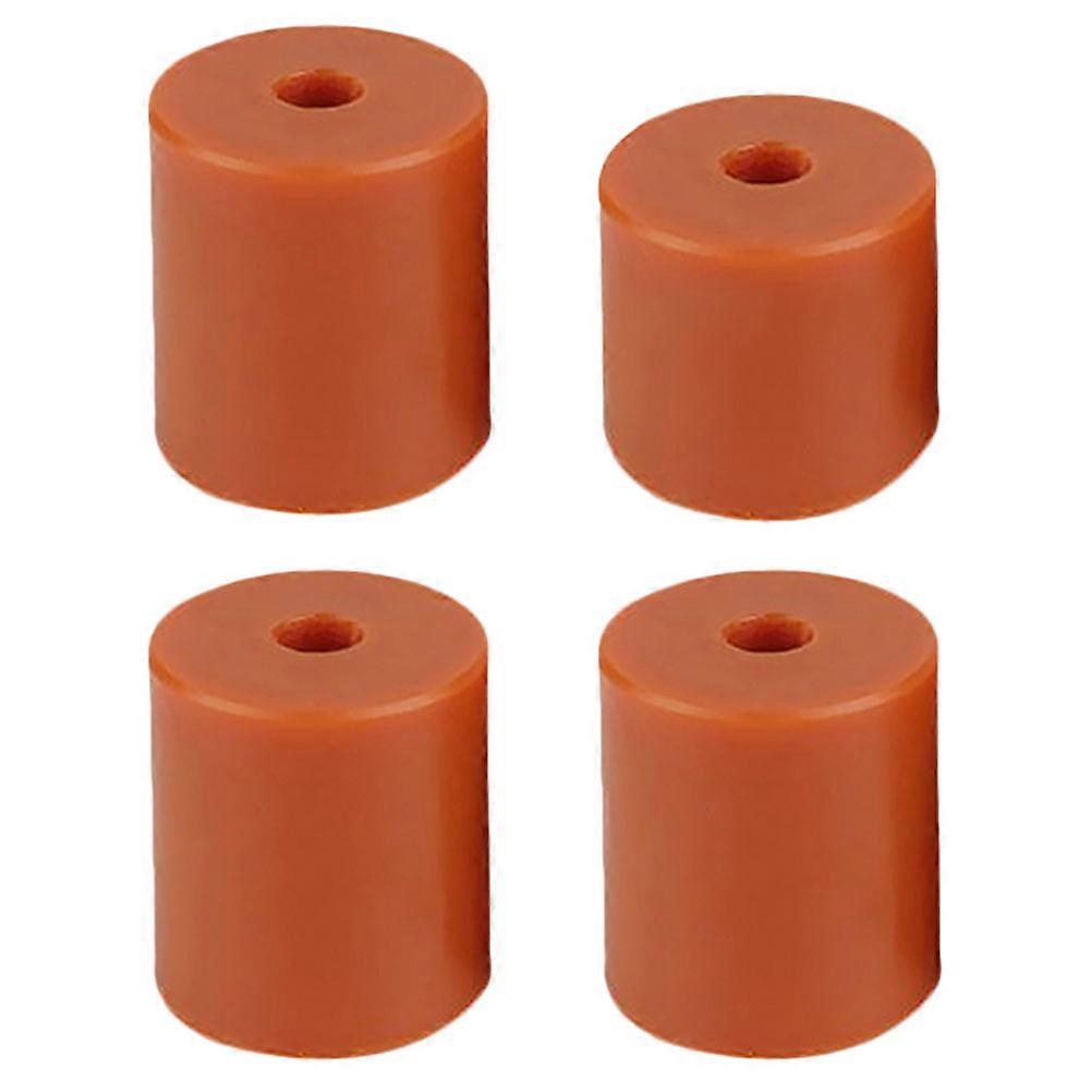 4Pcs 3D Printer Heat Bed Silicone Leveling Solid Bed Mounts Column Heat-Resistant Silicone Buffer