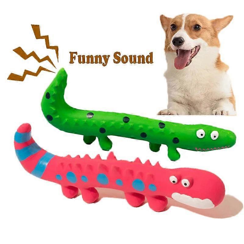 Squeaky Sound Lizard Dog Toys, Dog Chew Toy, Funny Bite-resistant Pet Toys Dog Toys Clean Teeth Puppy Toys