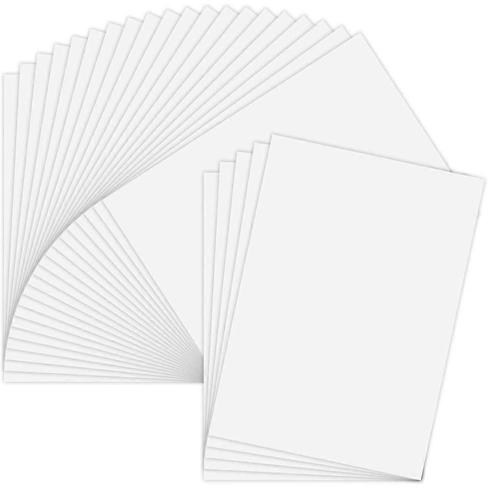 25 Sheets Printable Vinyl Sticker Paper -Adhesive Waterproof White Printing Paper , for Inkjet Prin