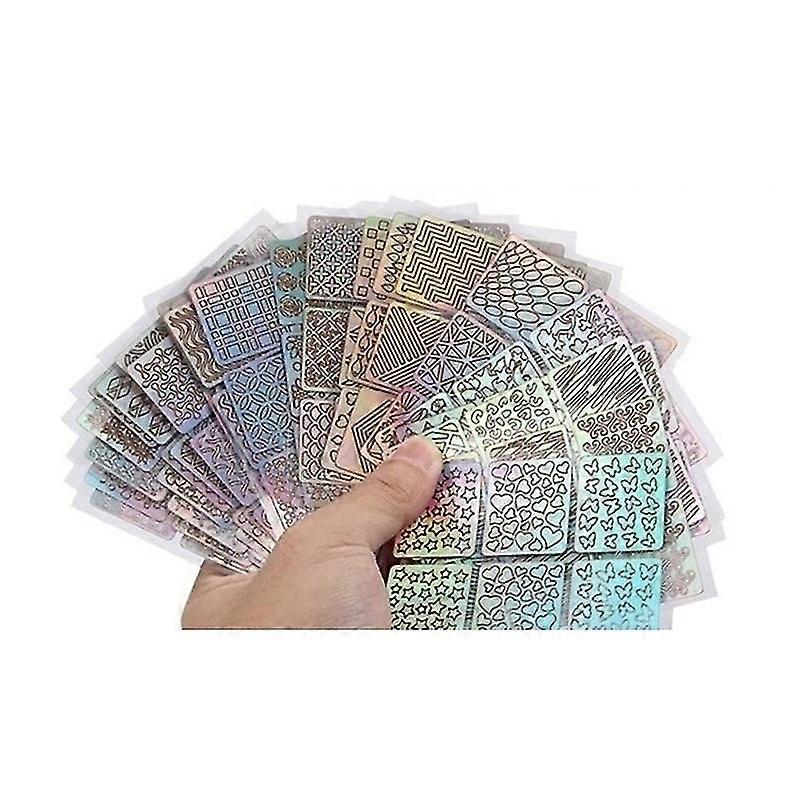 24pcs French Nail Sticker