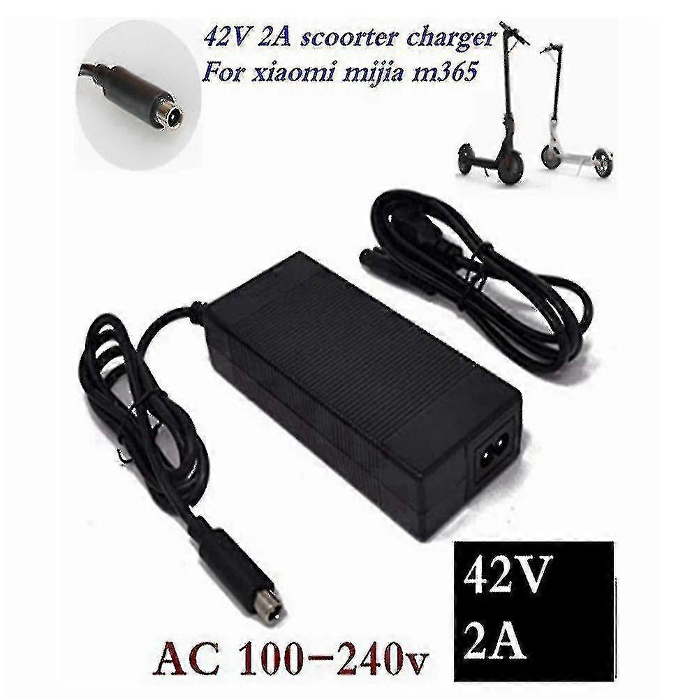 Adaptador Cargador Scooter Eléctrico 42V 2A Para Xiaomi M365 Ninebot Es1 Es2 Enchufe Us