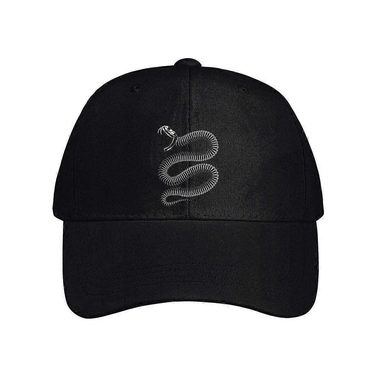 Skeleton Snake Baseball Cap