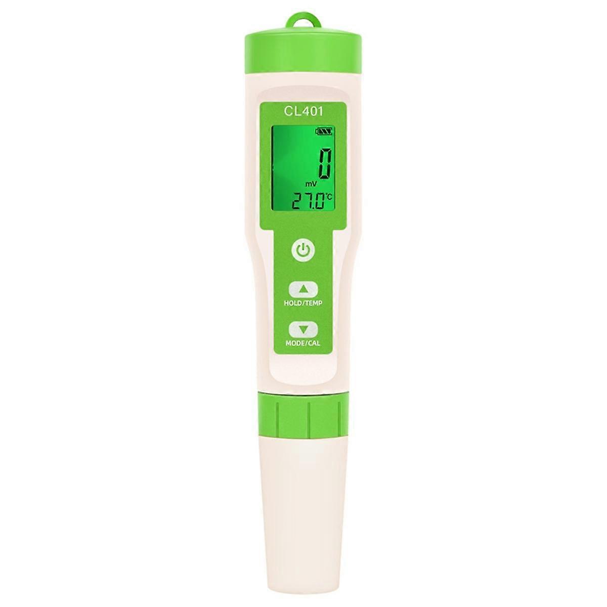 4-In-1 Water Quality Detector ORP Temperature Chlorine H2 Swimming Pool Hydroponic Aquariums Quality Tester