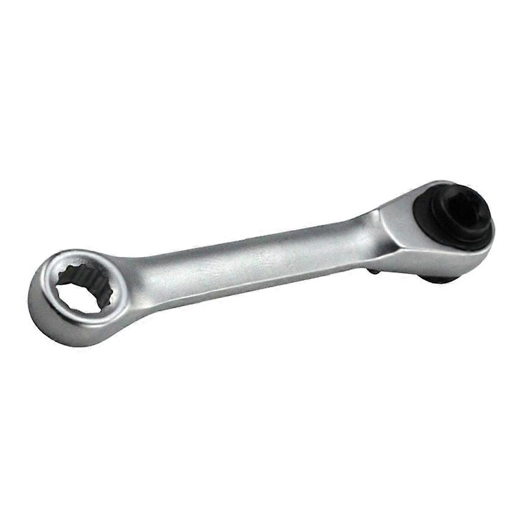 1/4" Ratchet Wrench Double Headed Quick Socket Ratchet Wrench Screwdriver Hex