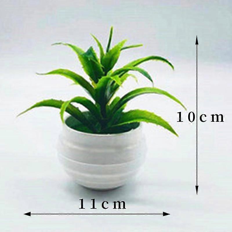 Mini Artificial Aloe Plants Bonsai Small Simulated Tree Pot Plants Fake Flowers Office Table Potted Ornaments Home Garden Decor