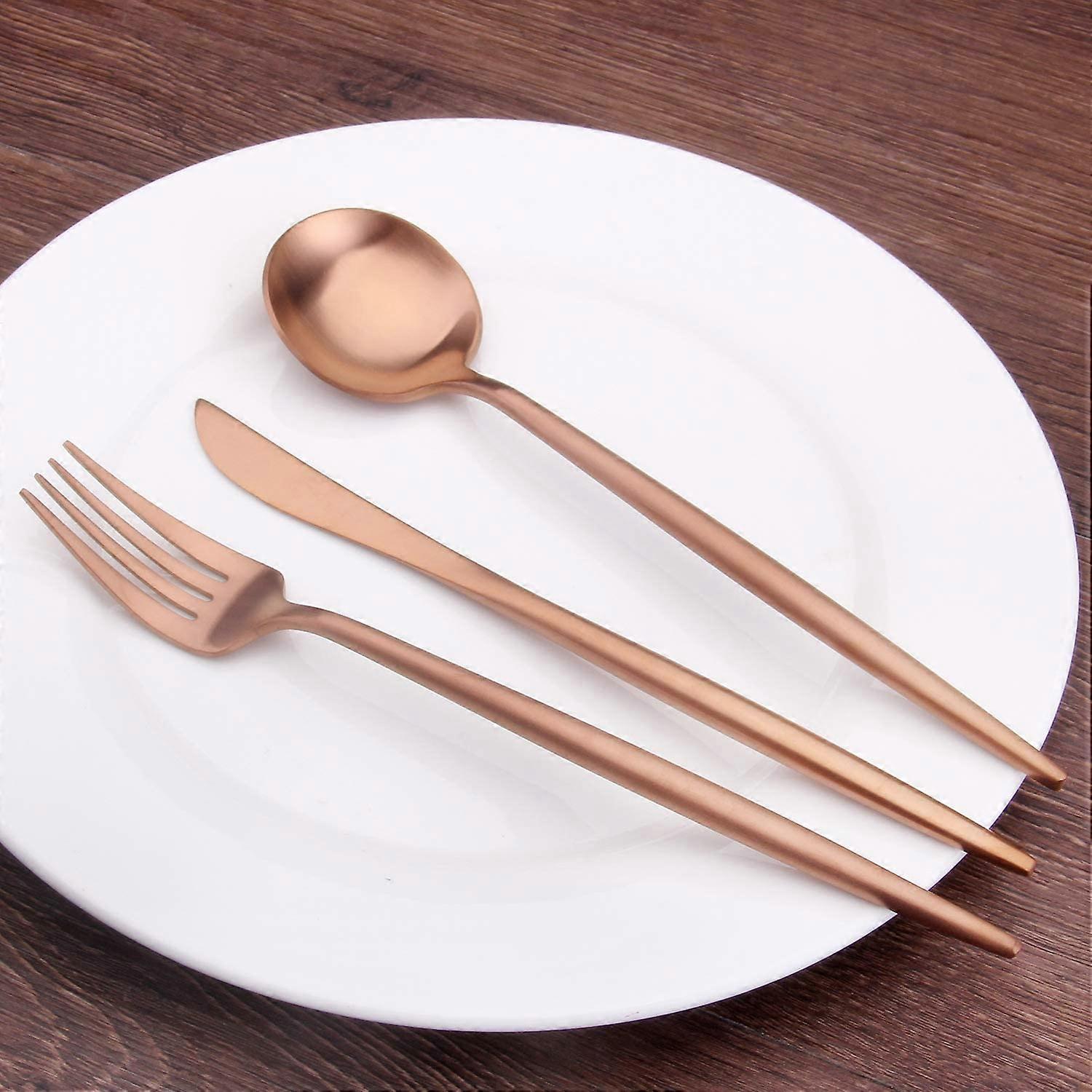 Stainless Steel Satin Finish Flatware Set