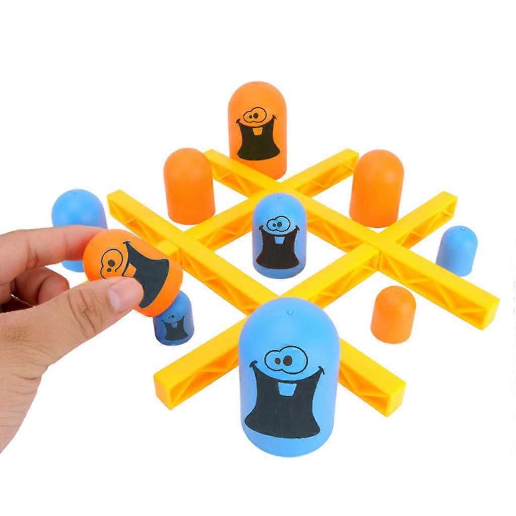 Gioco Da Tavolo Tic Tac Toe Big Eat Small – Versione A Coppe Impilabili – Gioco Di Strategia Per Bambini E Famiglie - 2