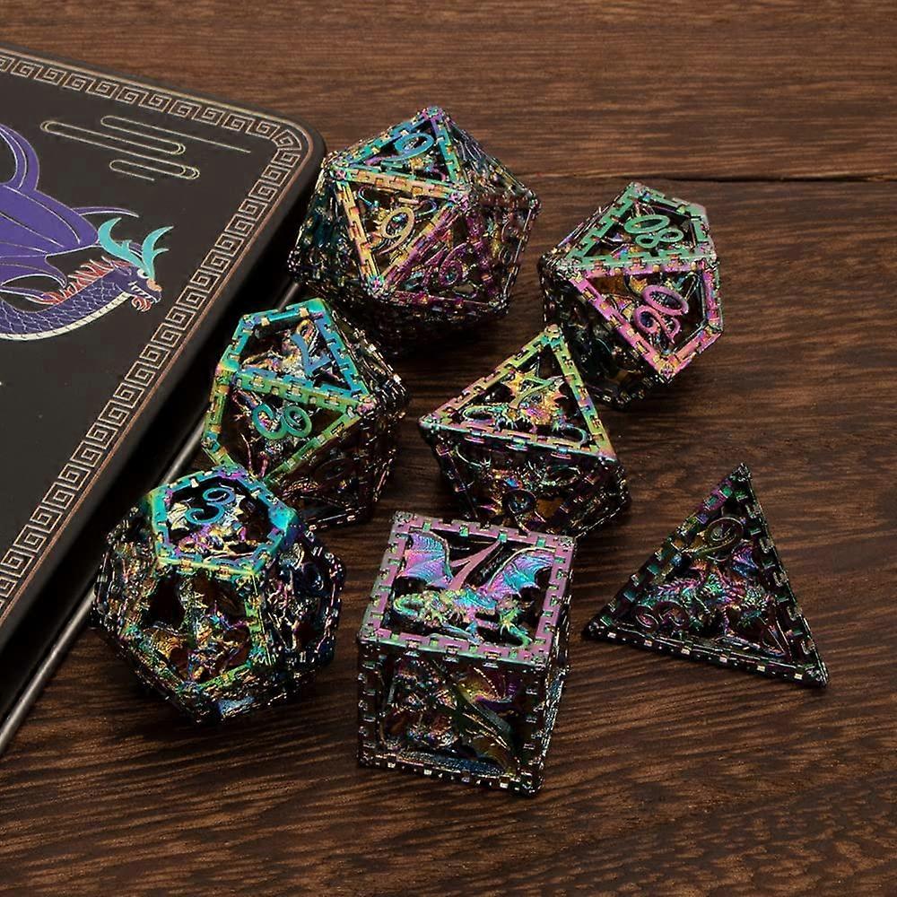 Sweetone Polyedrische Würfel, 7 Stück DND Würfel Etal DND Dice Set D&ap;D