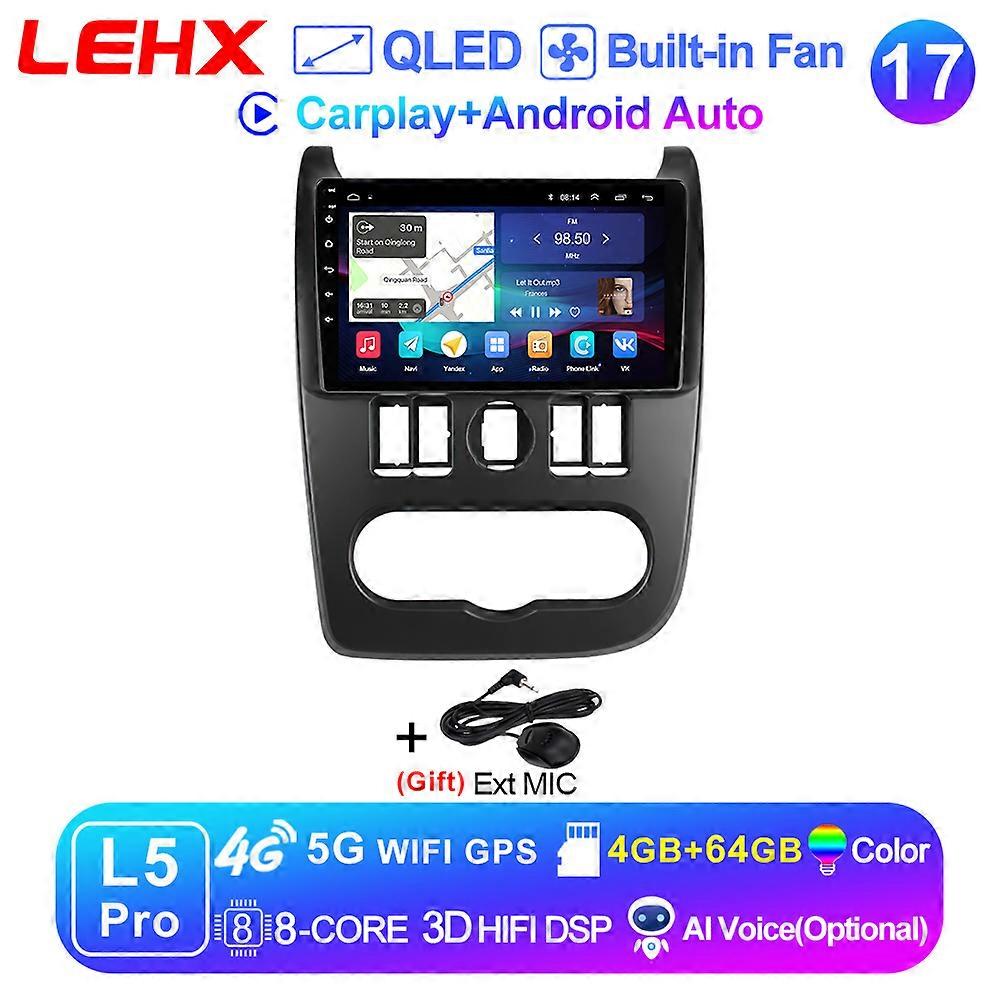 LEHX L6Pro Android 11 2 Din Car Radio Multimedia Video Player For Lada largus 2012-2020 GPS Navigation 4G Carplay 2din Stereo