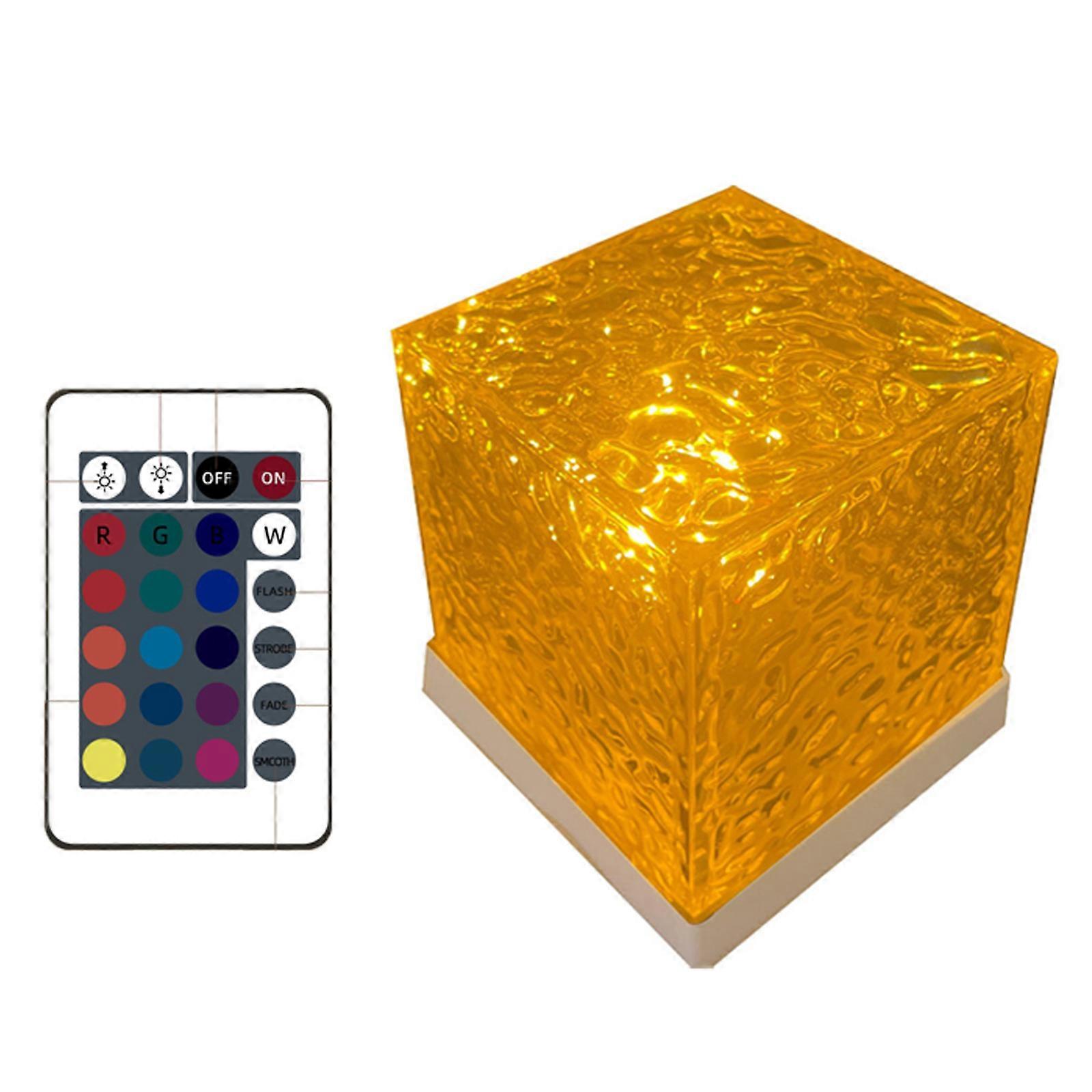 Wave light three color dimming - brightness adjustable and rechargeable