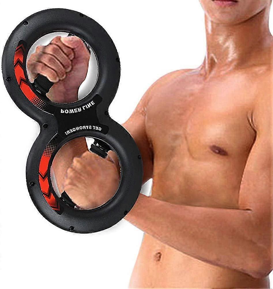 8 Shaped Hand Gripper Multi-functional Arm Strength Training Wrist Force Twisting Ring Exerciser