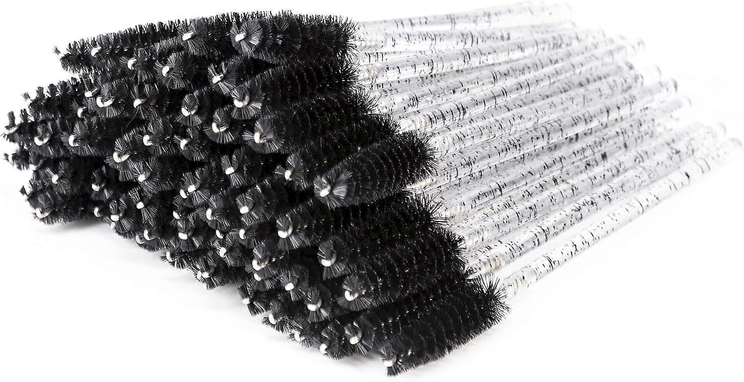 aesh 100 Pcs Disposable Eyelash Brushes, Mascara Wands, Eye Lash Brush, Spoolies for Eyelash Extensions, Spoolie Eyebrow Eyeshadow Brow Makeup Supplie