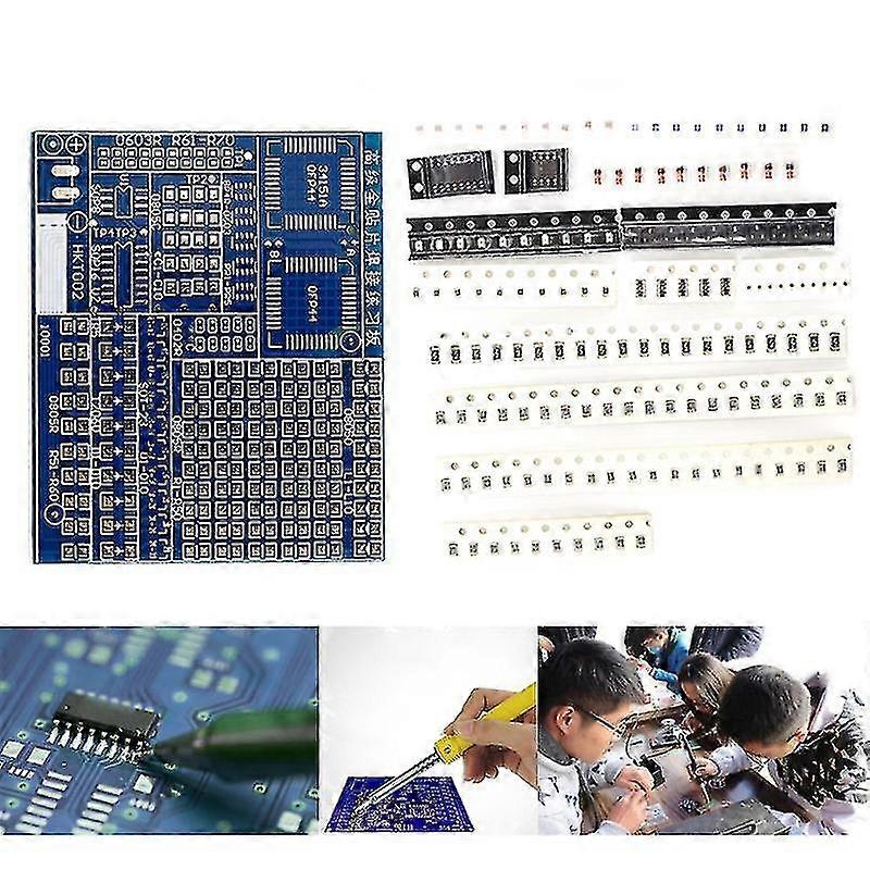 Smt Soldering Practice Board Diy Electronic Products Skill Training Tools