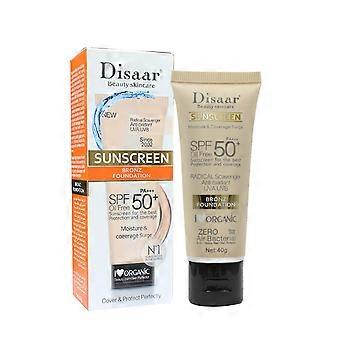 Face Beauty Sonnencreme isoliert UV-Strahlen Wasserdicht Schweiß und hydratisiert Männer und Frauen Spf50 +