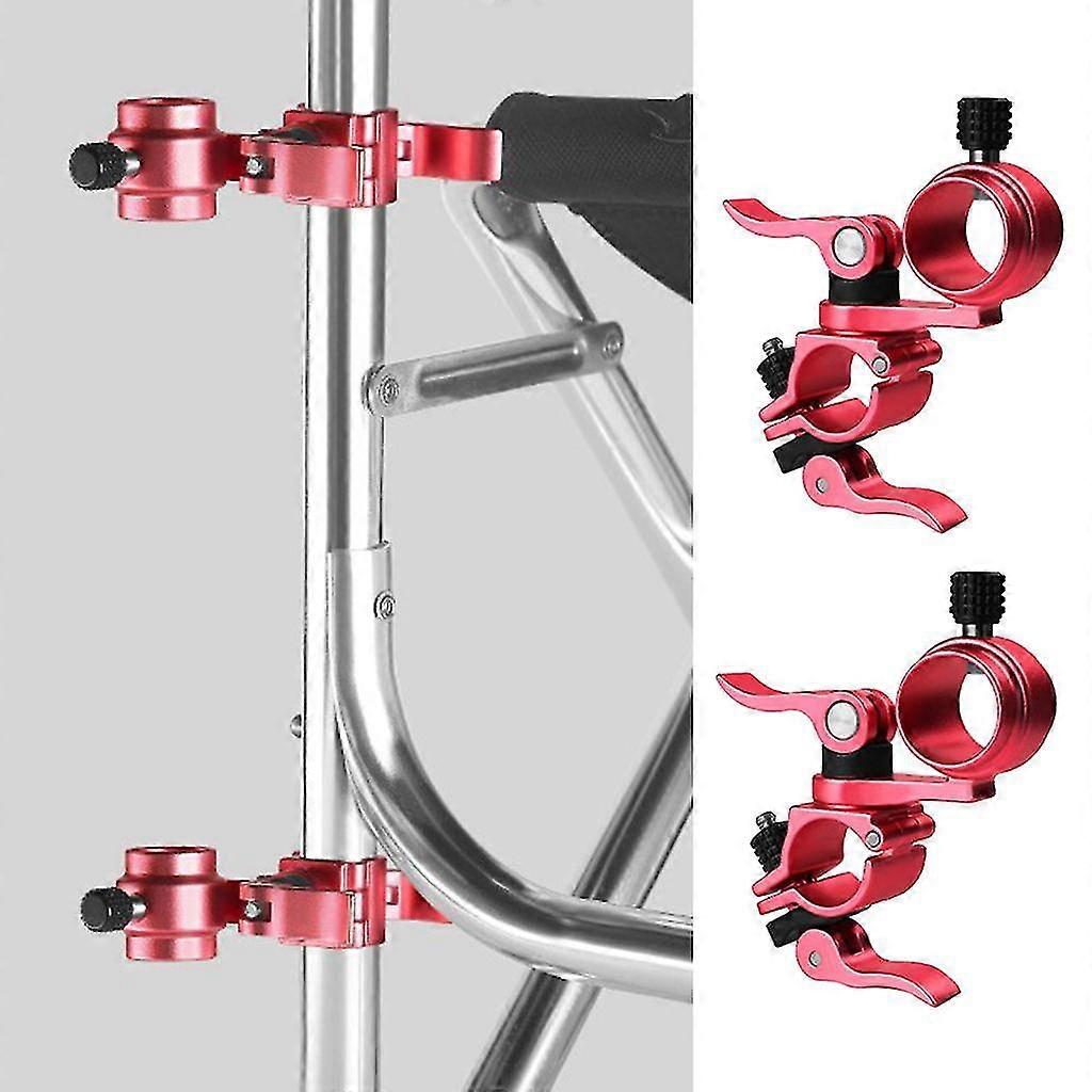 Fishing Chair Mount Umbrella Holder Stand Bracket Fixed Base Fixed Red