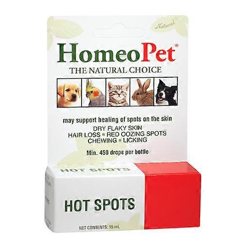 HomeoPet Solutions Hot Spots Drops, 15 ml