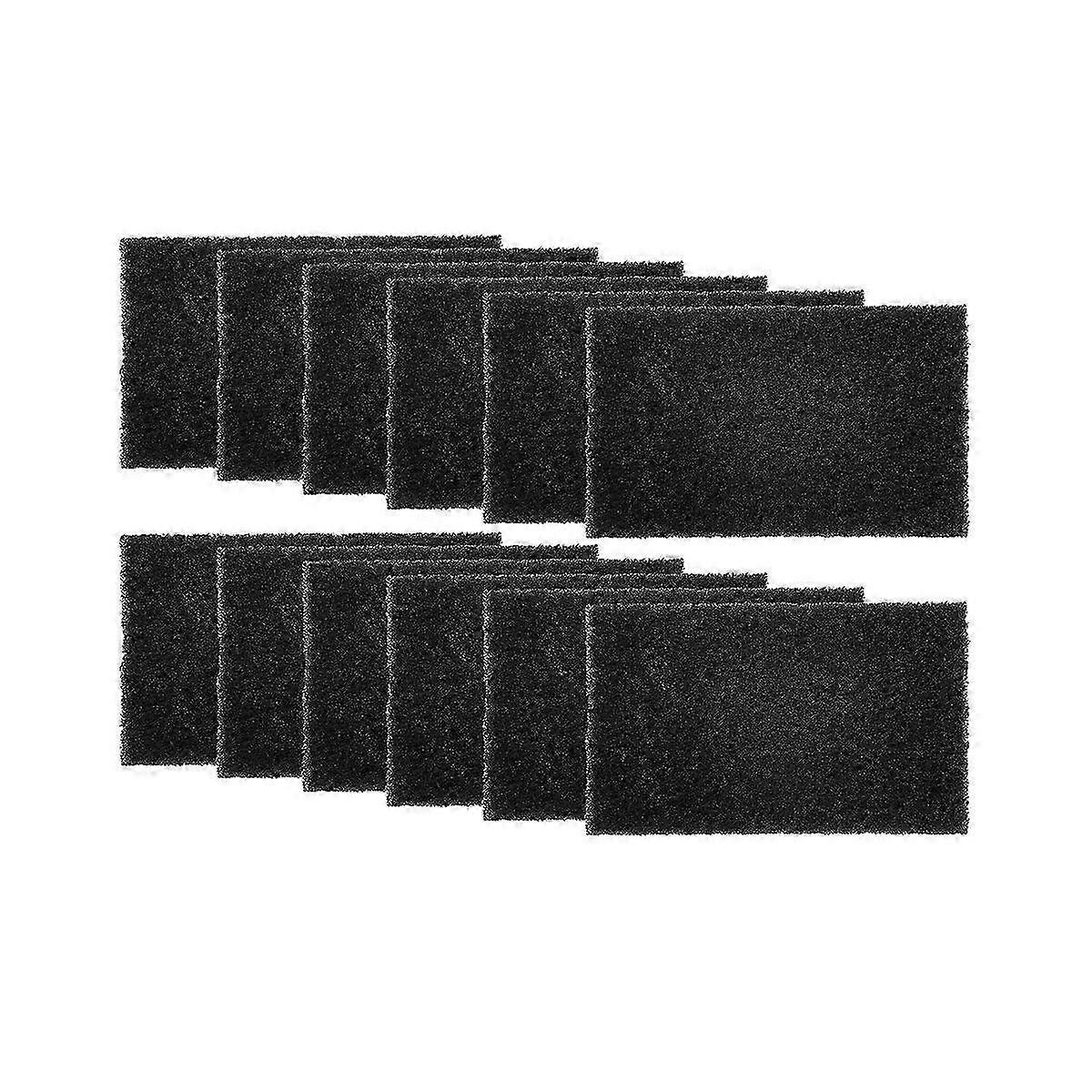 12Pack Trash Can Absorbing Filters, Activated Charcoal Purifying Deodorizer for Trash Cans, Compost