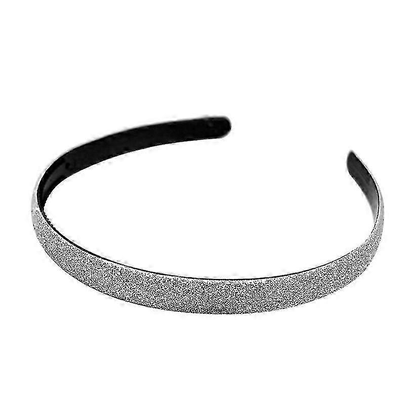 Fashion Plastic Glitter Headband (Grey)