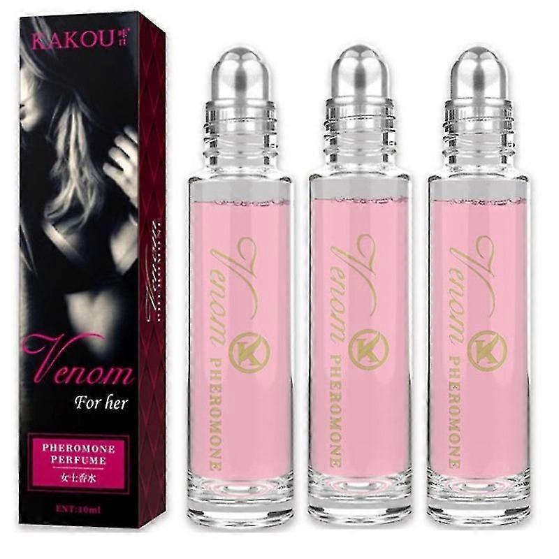 3pcs Pheromone Intimate Partner Perfume Attract Girl Menwomen Roll On