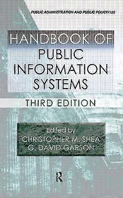 Handbook of Public Information Systems