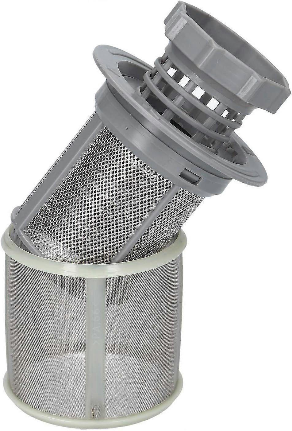 3 Pieces Grey Parts Dishwasher Filter Mesh