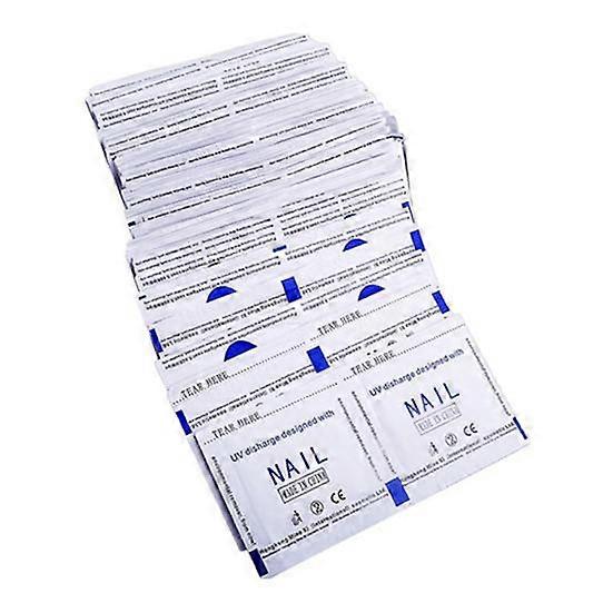 50Pcs Polish Gel Remover Disposable Back Adhesive Quick Unpacking Gentle Nail Degrease Pad for Women