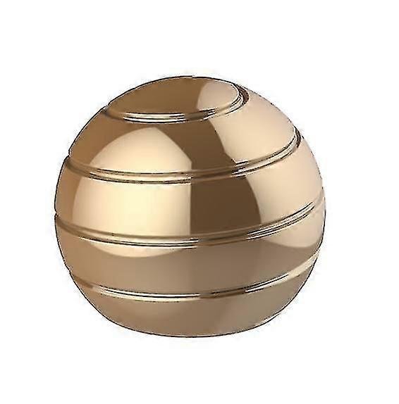 Fully Disassembled Rotating Desktop Ball Transfer Top Fingertip Toy1pcsgold