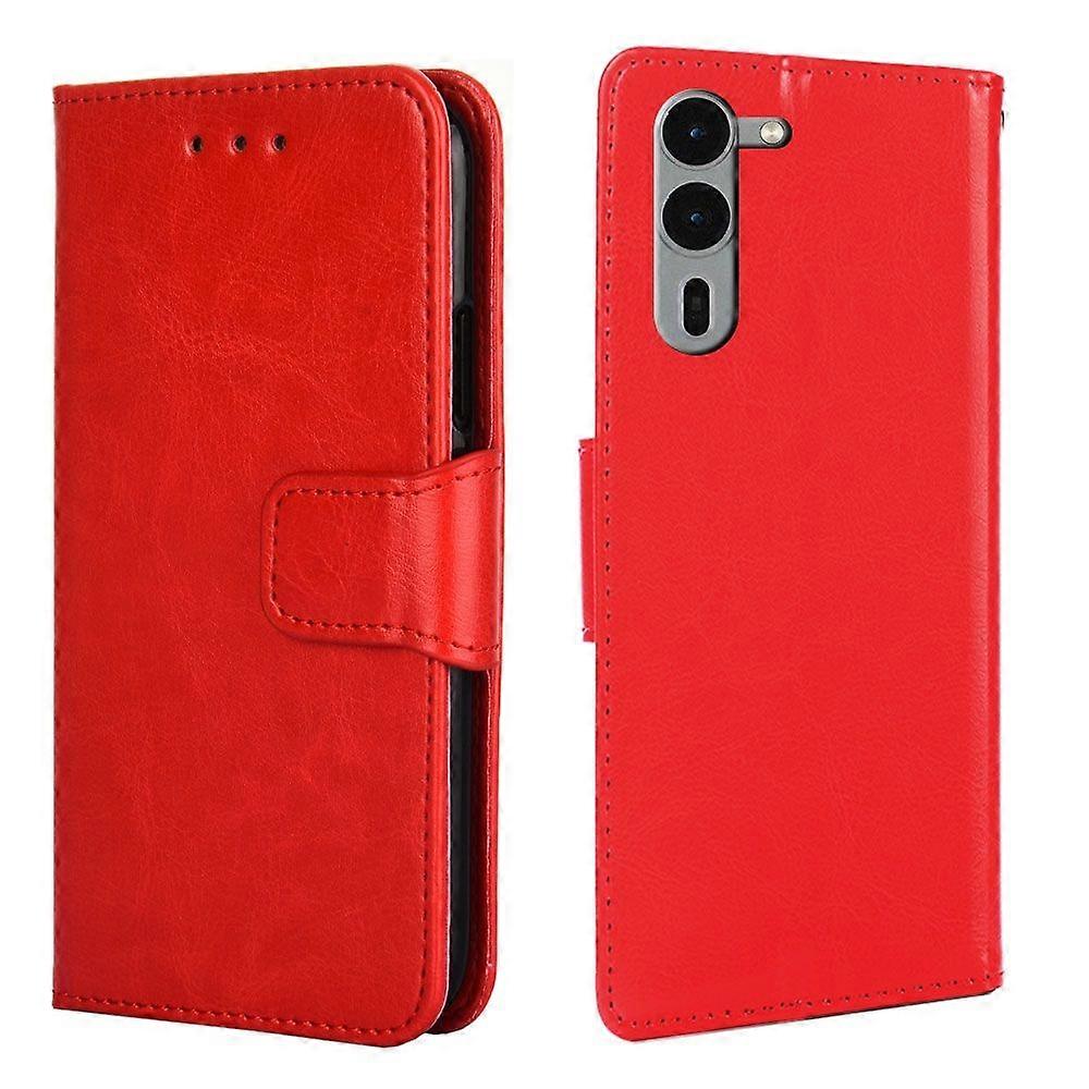 Crystal Texture Leather Case For Fujitsu Arrows We2 Plus