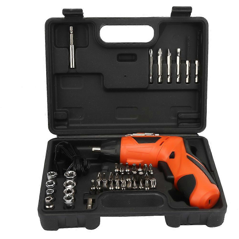 Multi-functional 4.2V USB Rechargeable Electrical Cordless Screwdriver Tool Set