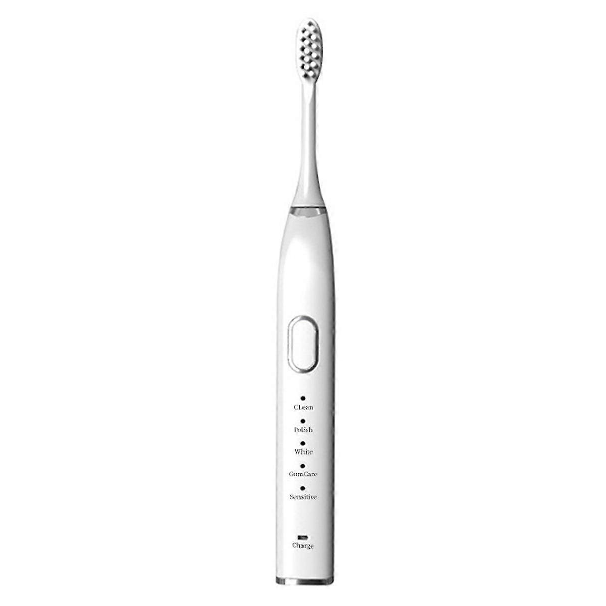 Ultrasonic Electric Toothbrush with 2-Minute Timer and USB Charging