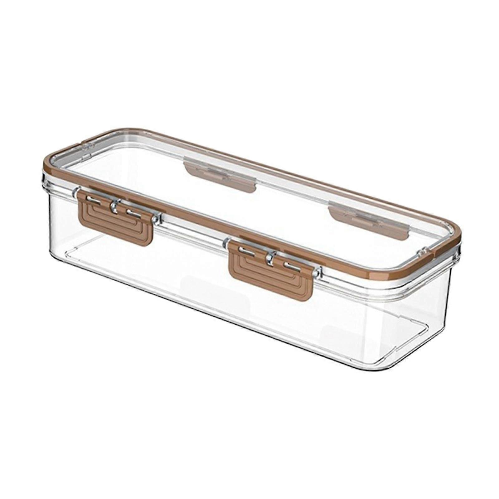 Pasta Container Clear Rectangular Storage Box for Dorms Fridge Noodles S