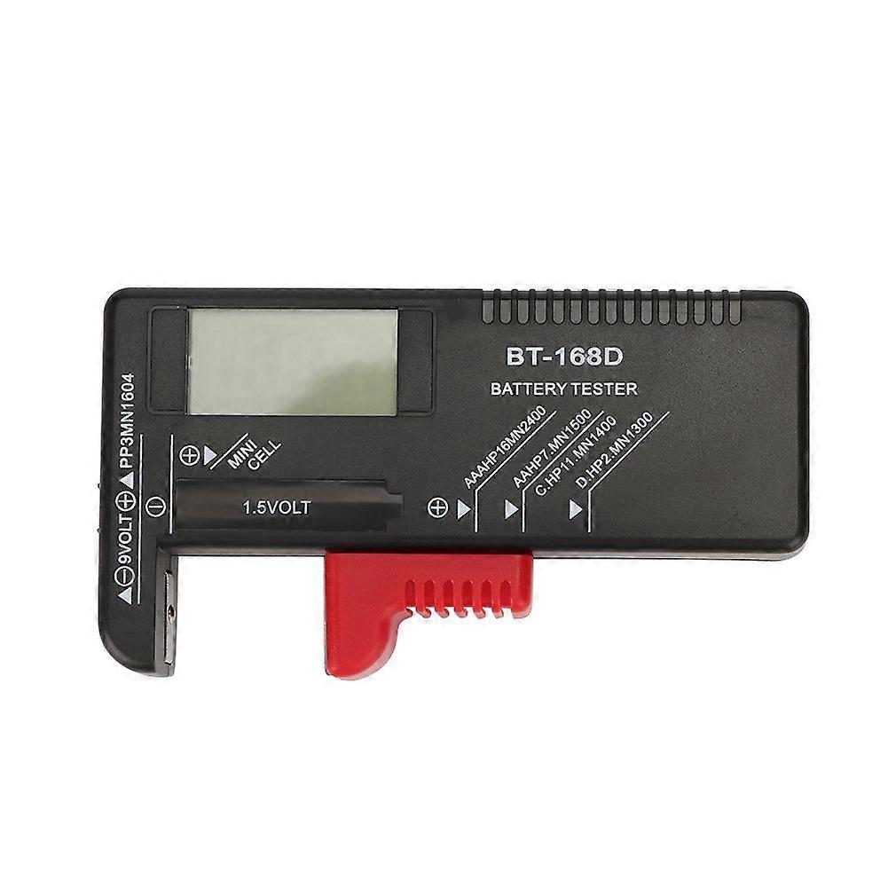 Portable Digital 1.5V 9V Battery Tester Measuring Diagnostic Checker Analyzer