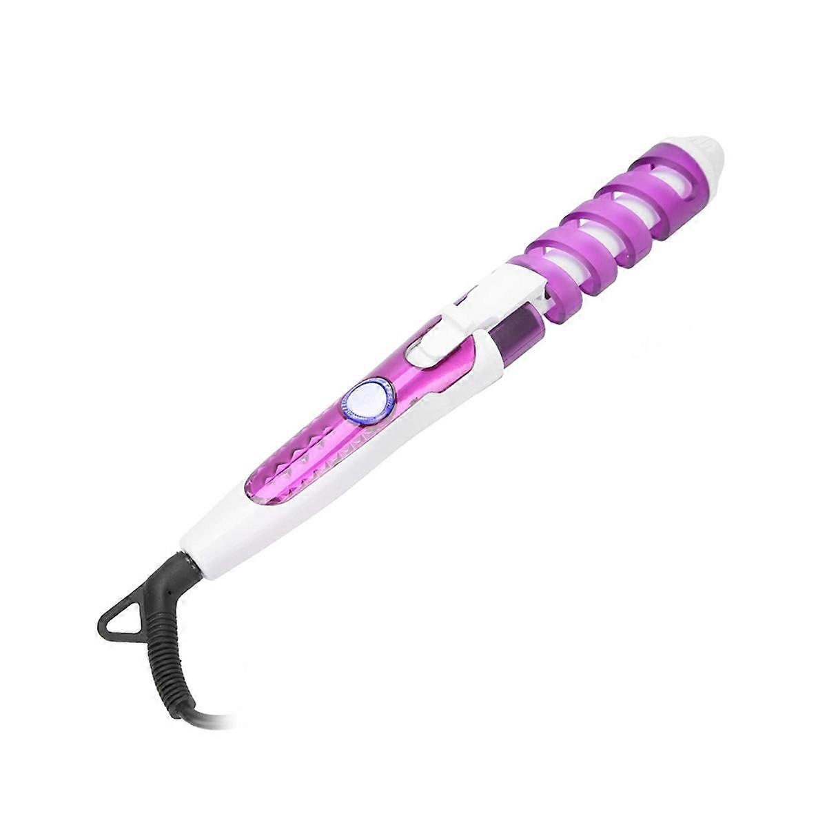 Electric Rotary Curling Iron Spiral Curling Iron Anti-Scald Curling Iron Hair Styling Tools US Plug