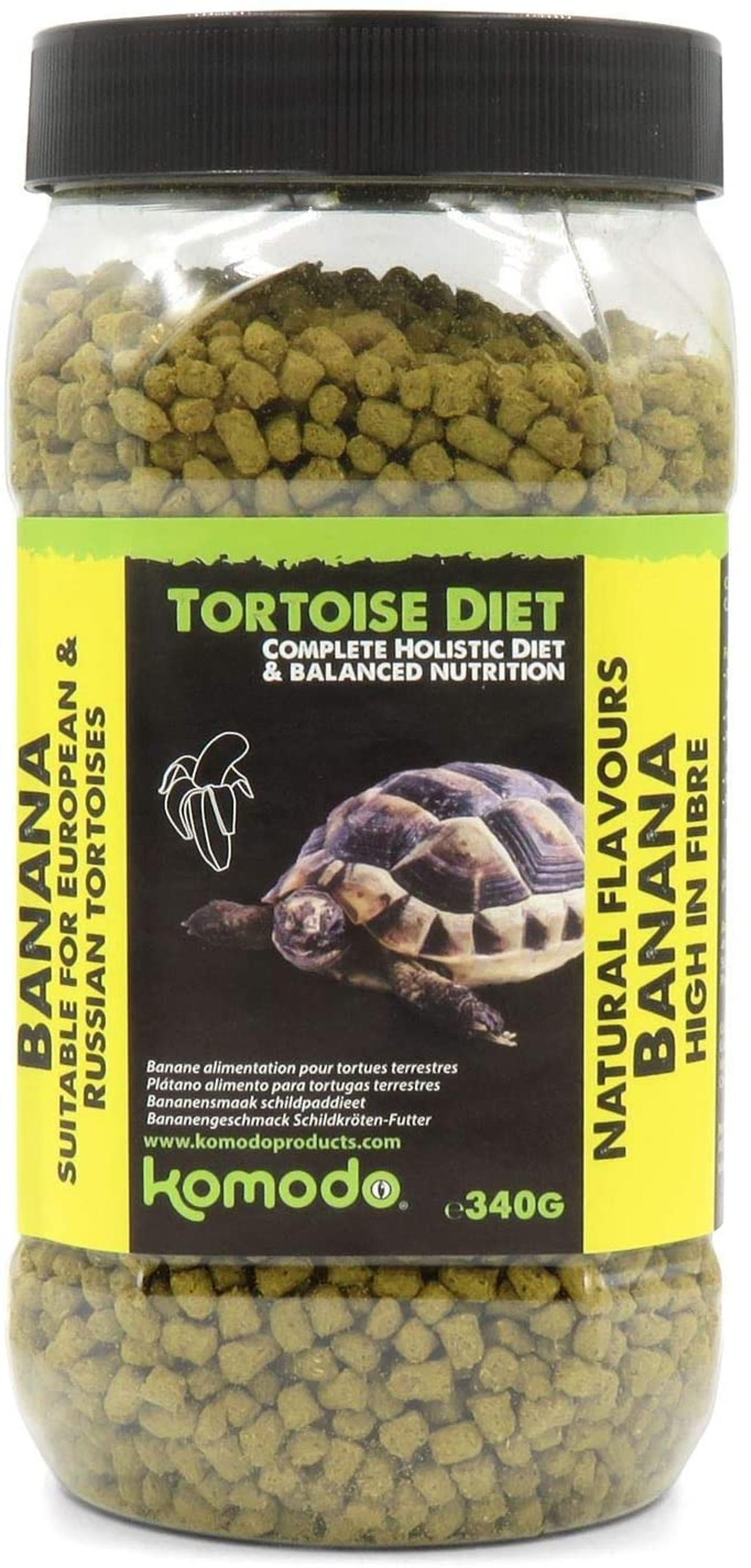 Komodo Complete Holistic Tortoise Diet, Banana 340g