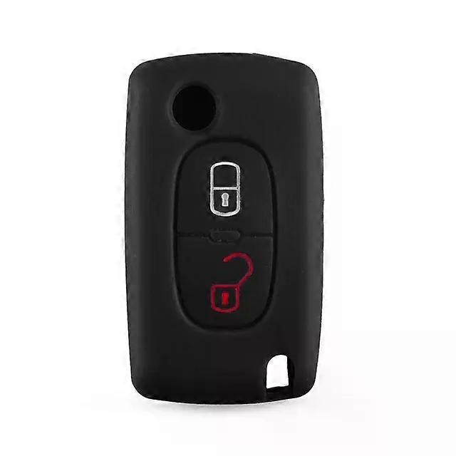 2 Buttons For Peugeot 107 207 307 307S 308 407 607 For Citroen C2 C3 C4 C5 C6 C8  Remote Key Case Protect Cover MXP