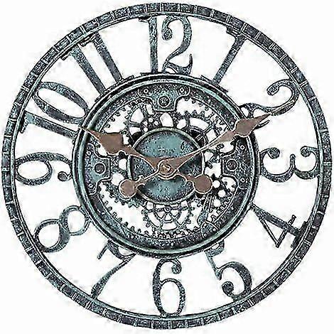 Waterproof outdoor wall clock, 12 inches