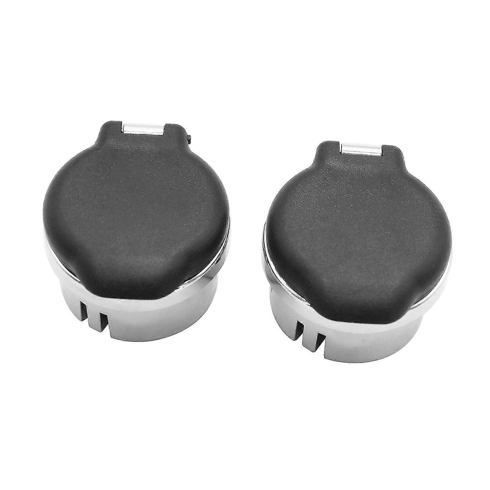 Dash Power Outlet Cover Set Cigarette Lighter Plug Cover Cap