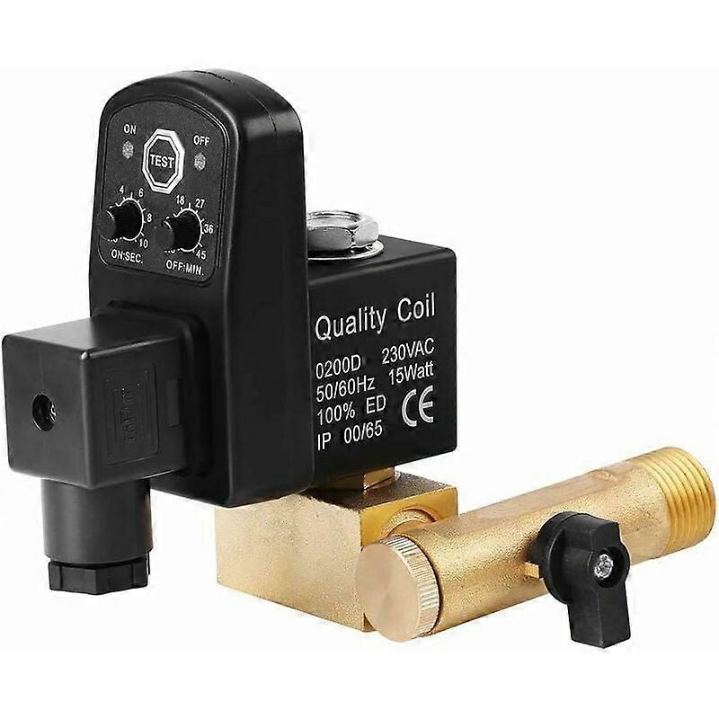 Automatic Electronic Drain Valve For Compressed Air Systems