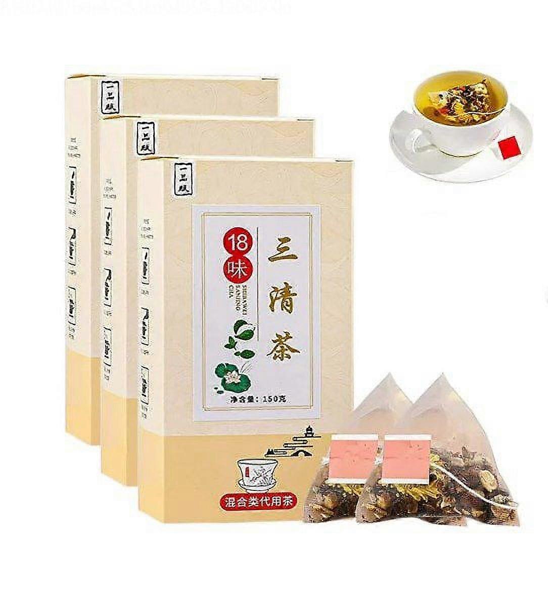 毎日の滋養のある肝臓茶、滋養のある肝臓と保護肝臓茶、毎日の肝臓茶、45袋/ 3パック