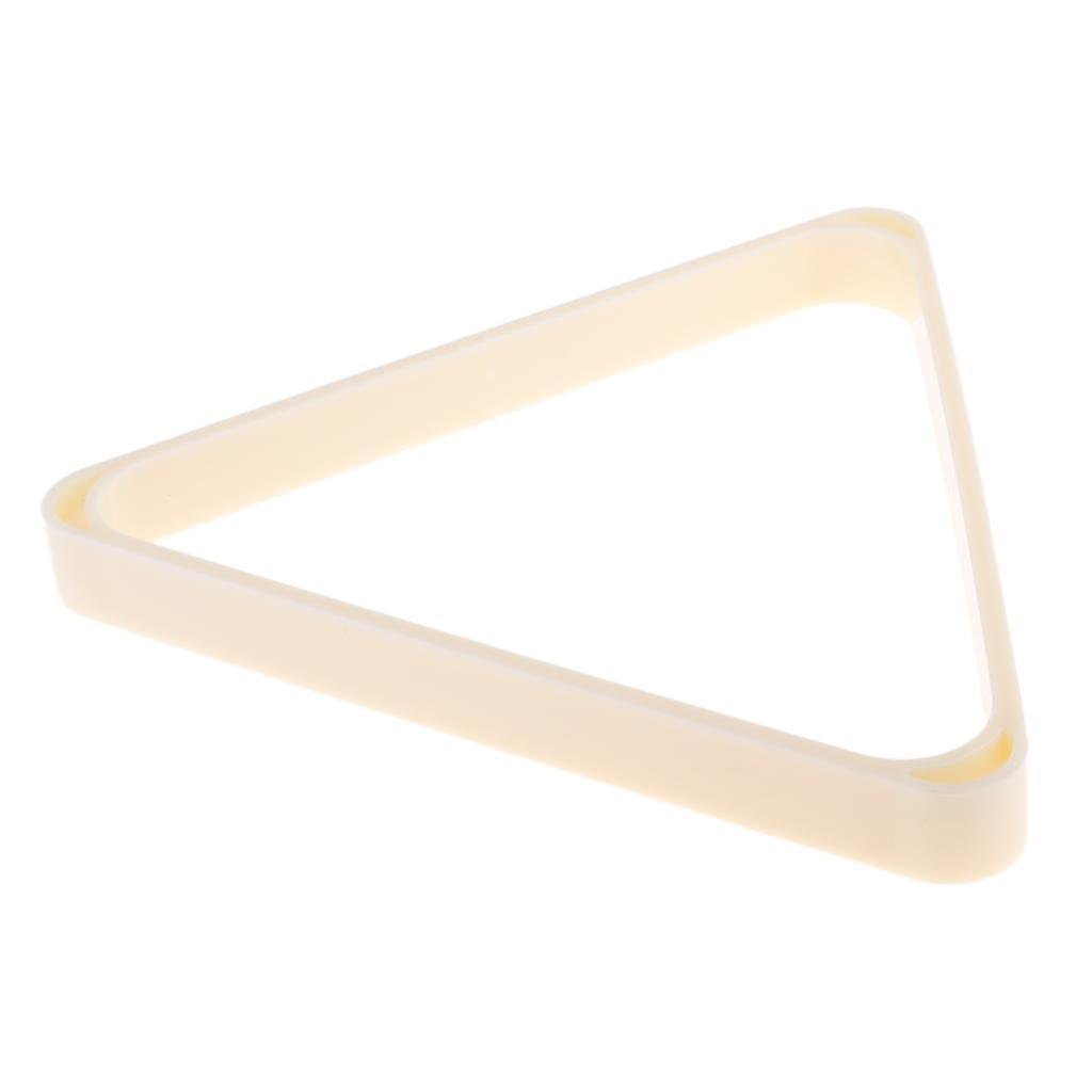 Durable ABS Triangle Rack for Pool Table Billiard Snooker Accessory - , as