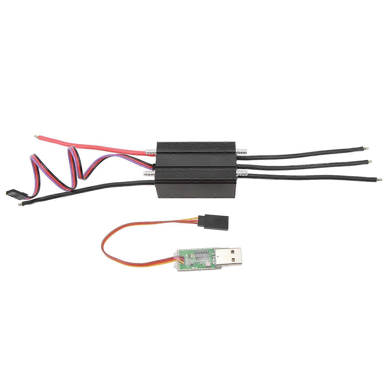 Brushless Water Cooling ESC 32 Bit MCU Programmable Electronic Speed Controller for 24V Underwater Thruster