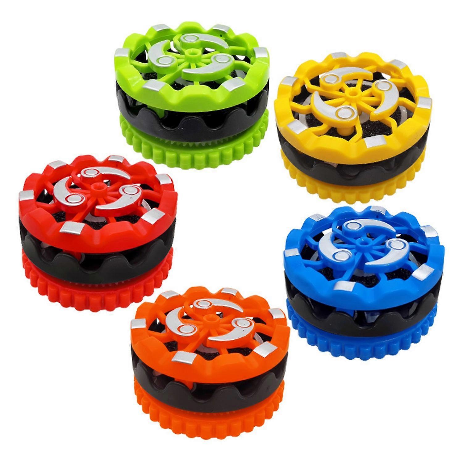 Spark Spinning Top Stress Relief Portable Luminous Gyro Collision Sparks Light-up Gyroscope