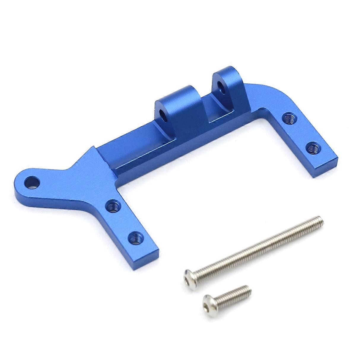RC Car Upgrade Aluminium Axle Servo Mount Stand Blue