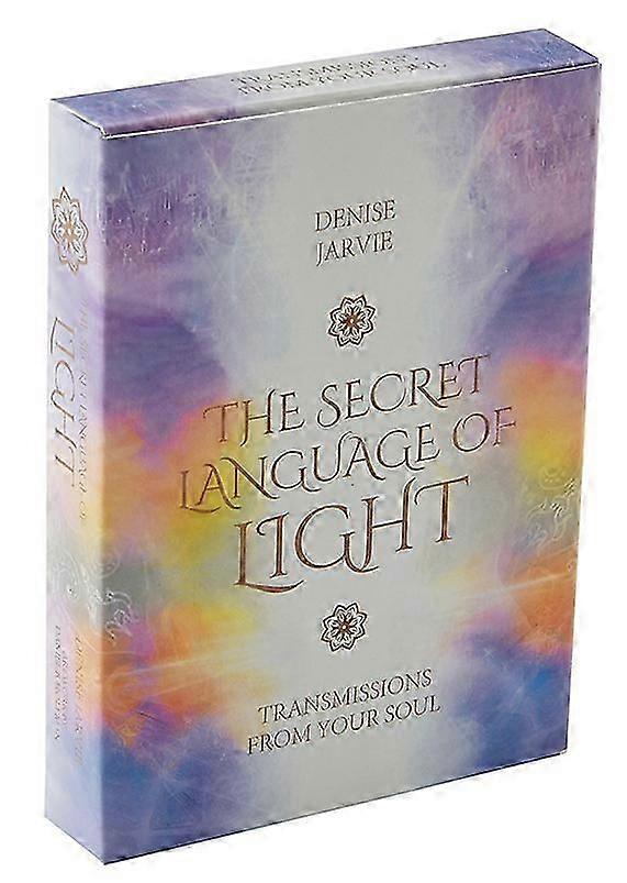 The Secret Language of Light Tarot Cards Classic Oracle Divination Desk Game